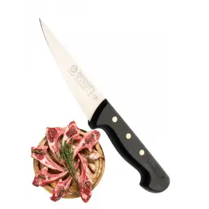 Sürdövbisa F61026 Plastik Pimli Sap Kasap Bıçağı (Sıyırma Bıçağı)