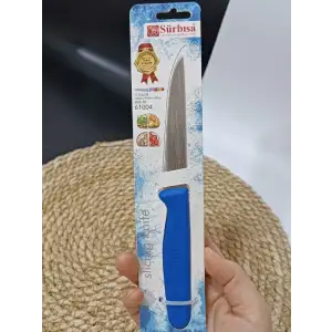 Sürmene 61004 Mutfak Bıçağı (9,50 Cm) Koyu Mavi