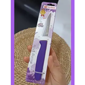 Sürmene 61004 Mutfak Bıçağı (9,50 Cm) Mor