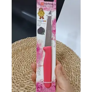 Sürmene 61004 Mutfak Bıçağı (9,50 Cm) Nar Çiceği
