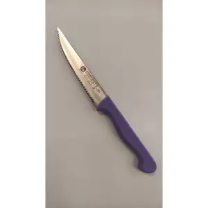 Sürmene 61112 Lazer Kesim Tırtıklı Sebze Bıçağı Mor