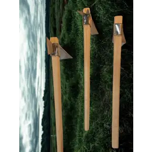 Sürmene Makas Çeliği 3lü Set Paltalı, Düz, Çatallı Kazma Seti Bahçe Tarla Hobi 45cm Profesyonel