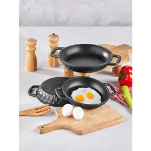 Bella 3lü Döküm Sahan Seti