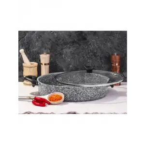 Taç Ultra Granit Basık Tencere 22 Cm