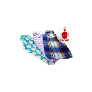 Termofor Polar Kılıflı Sıcak Su Torbası 2 Litre