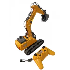 Uzaktan Kumandalı 680° Rotasyon Ekskavatör Premium Model Metal Hareketli Buharlı Oyuncak