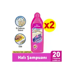 Kosla Halı Şampuanı Elde Yıkama 2x850 ml