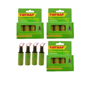 Yapışkan Karasinek Tuzağı Sinek Bandı 4lü Set (3 KUTU-12 TÜP)