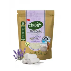 Zeytinyağlı Doğal Granül Matik Sabun Lavanta Esintisi 1000 Gr