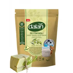 Zeytinyağlı Doğal Granül Matik Sabun Zeytin Mucizesi 1000 gr