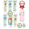 Agarta 6lı Aile Paketi Diş Macunu Seti + Doğal Gül Suyu Hediye (Aktif Karbon, Misvak, Naneli, Çocuk)