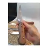 Ahşap Bıçak Seti Et Sebze Yüzme Sıyırma 4 Lü Mutfak Bıçağı Bileme Hediye