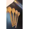 Balsa 4 Parça Servis Seti Bambu Ahşap Kaşık Kepçe