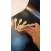 Balsa 6 Adet Ahşap Küçük Tahta Kaşık-13cm