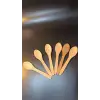 Balsa 6 Adet Ahşap Küçük Tahta Kaşık-13cm