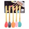 Bambu Renkli 5li Silikon Set Dmr4782