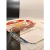 Borcam Orta Boy Dikdörtgen Tepsi 1 Adet Fırın Tepsisi ( 59006)