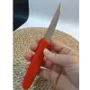 Chefsun Sebze / Meyve Bıçağı 1 Adet Kırmızı