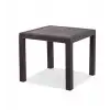 Daystone Comfort Rattan Camsız Masa Kahve 90*90