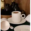 Farika Elif 12 Prç Yalın Kahve Fincan Takımı