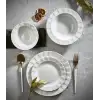 Farika Zümrüt 24 Prç Yalın Yemek Takımı