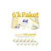 Fibril Papatya Kokulu Islak Mendil 6x90 Lı Paket 540 Yaprak