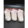 Kadın 12li Pamuklu Patik Çorap Beyaz Noktalı