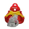 Kette Toys Çocuk Salıncağı, İpli ve Kemerli, Mavi Kırmızı, 40x40 cm, Koruyuculu