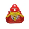 Kette Toys Çocuk Salıncağı, İpli ve Kemerli, Mavi Kırmızı, 40x40 cm, Koruyuculu