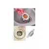 Lavabo Süzgeci Metal Evye Süzgeç Banyo Evye Deliği Çöp Tıkacı 2 Adet
