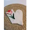 Lale Desenli Kadın Çorabı