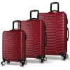 My Valice Croc Abs 3 Lü Valiz Seti Bordo