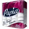 Papia 32 Li Tuvalet Kağıt 3 Katlı Pamuksu Yumuşaklık