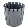 Poliwork Akasya Saksı Antrasit 27cm