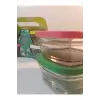 Pudding Silikon Kapaklı Cam Saklama Kabı 12 Li Kahvaltılık