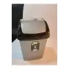 Sallanır Kapak Plastik Banyo Mutfak Çöp Kovası Kutusu / 2,5 Litre