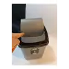 Sallanır Kapak Plastik Banyo Mutfak Çöp Kovası Kutusu / 2,5 Litre