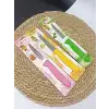 Sürbisa 3lü Set 61004 Sebze Bıçağı Pembe Sarı Yeşil