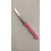 Sürdövbısa 61112 Lazer Kesim Tırtıklı Sebze Bıçağı Pembe
