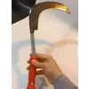 Sürmene Çayır Orağı El Yapımı Keskin Çim Biçme Orak Kırmızı