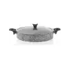 Taç Ultra Granit Basık Tencere 24cm Tac-3465 Fma02580