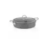 Taç Ultra Classic 3 Parça Granit Tencere & Tava Seti Gri