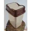 Violet Kelebek Çöp Kovası 10 Litre Kahverengi
