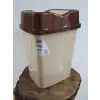Violet Kelebek Çöp Kovası 10 Litre Kahverengi