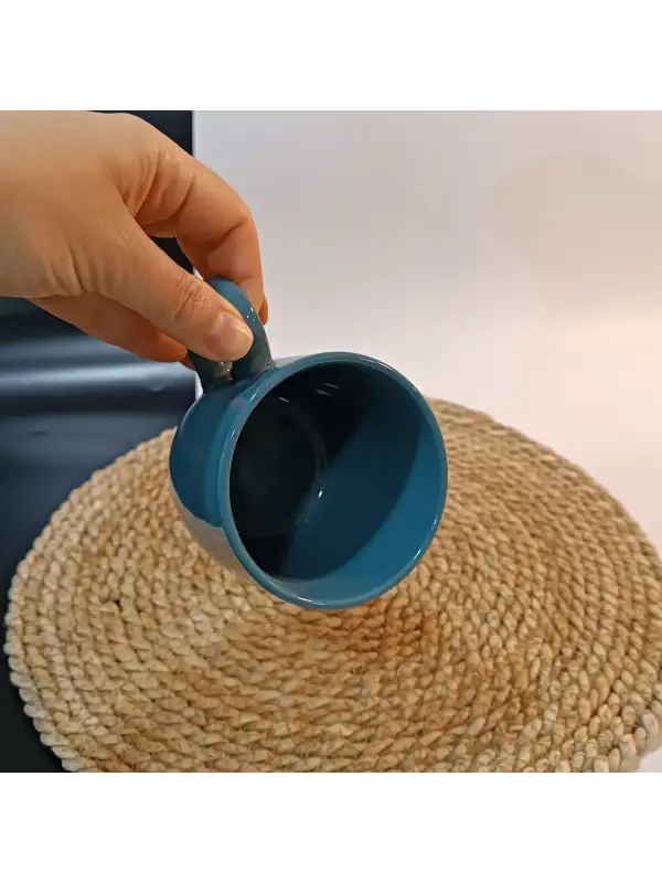 Keramika Seramik Renkli Kupa 9 cm