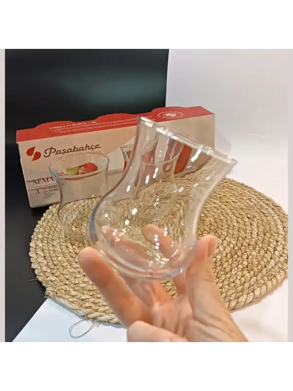 3lü Semaver Büyük Çay Bardağı