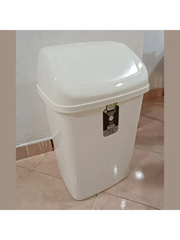 PolyTime Sallanır Kapak Fantastik Çöp Kovası 35 Lt.