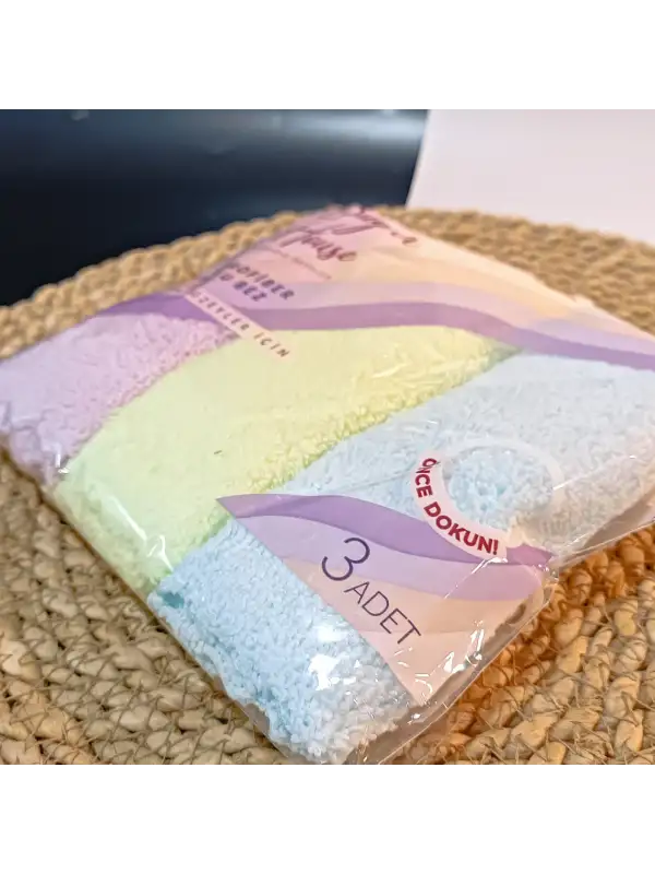 Sugarhouse  House Mikrofiber Havlu Bez 3lü