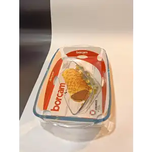 Borcam Orta Boy Dikdörtgen Tepsi 1 Adet Fırın Tepsisi ( 59006)