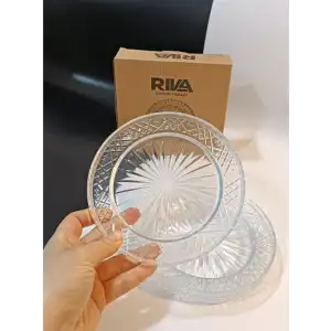 Paşabahçe Riva Tatlı Ve Pasta Sunum Tabağı 3 Parça - Elysia -14660